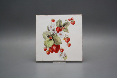 Forli Blanco Wandfliese 15x15cm Erdbeeren č.1