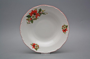 Tiefer Teller 23cm Ofelie Weihnachtsstern CCL