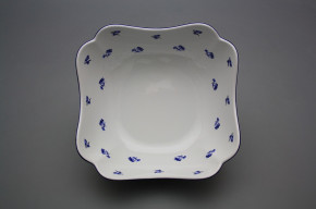 Quadratische Salatschüssel 21cm Rokoko Wiesenblumen AML