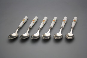 Teelöffelset Bohemia 1987 Teerosen 6teiliges BB