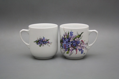Tasse Trojka 0,3l Vergissmeinnicht und Maiglöckchen BB č.1