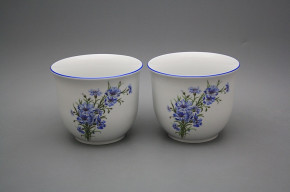 Blumentopf 16cm Kornblumen AL