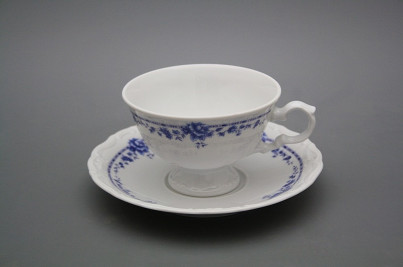 Teetasse 0,16l und Untertasse Marie Louise Royal Blue BB č.1