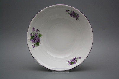 Tiefe Schüssel 25cm Ofelie Veilchen CFL č.1