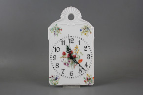 Wanduhr Hackbrett Blumenwiese BB