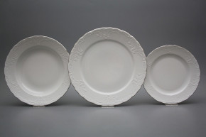 Tellerset Opera Platinum 24teiliges