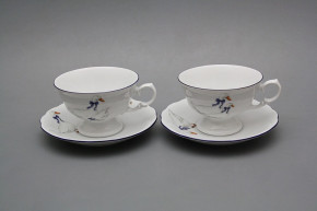 Teetasse 0,2l und Untertasse Alaska Gänse ML