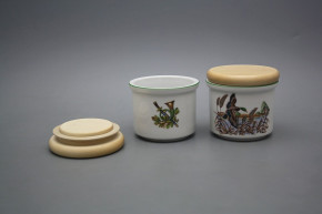 Dose mit Holzdeckel A Wildente ZL