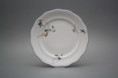 Flacher Teller 24cm Alaska Gänse CML č.1