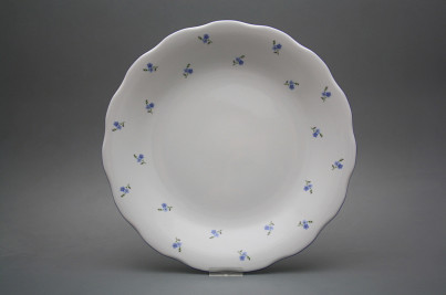 Runde flache Schüssel 32cm Alaska Vergissmeinnicht Streuer AAL č.1