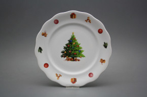 Flacher Teller 24cm Alaska Christmas Tree JBB