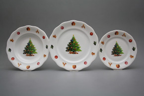 Tellerset Alaska Christmas Tree 24teiliges JBB