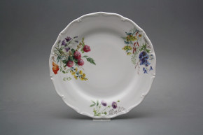Flacher Teller 25cm Verona Blumenwiese CBB