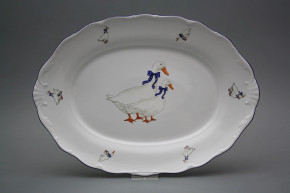 Oval 40cm Verona Gänse FML