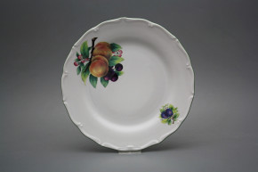 Flacher Teller 25cm Verona Obst DZL