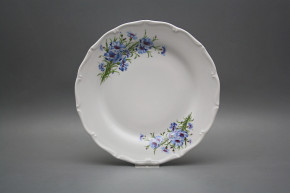 Flacher Teller 25cm Verona Kornblumen DBB