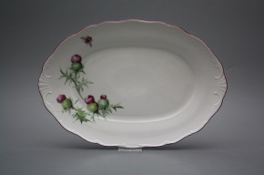 Oval 32cm Verona Distel RL