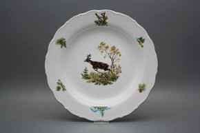 Runde flache Schüssel 31cm Verona Rehbock FZL