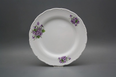 Flacher Teller 25cm Ofelie Veilchen CBB č.1