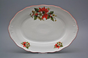 Oval 32cm Verona Weihnachtsstern CCL