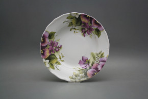 Tiefer Teller 24,5cm Verona Stiefmütterchen CsvBB