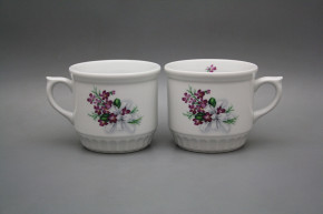 Bauerntasse 0,42l Viola mit Schleife BB