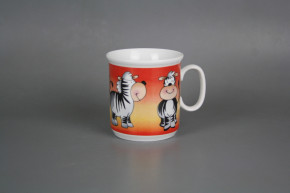 Tasse Gaston 0,22l Zebra