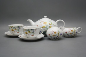 Teeset Opal Blumenwiese 15tlg. Motiv B HBB Teeset Opal Blumenwiese 15tlg. Motiv B HBB